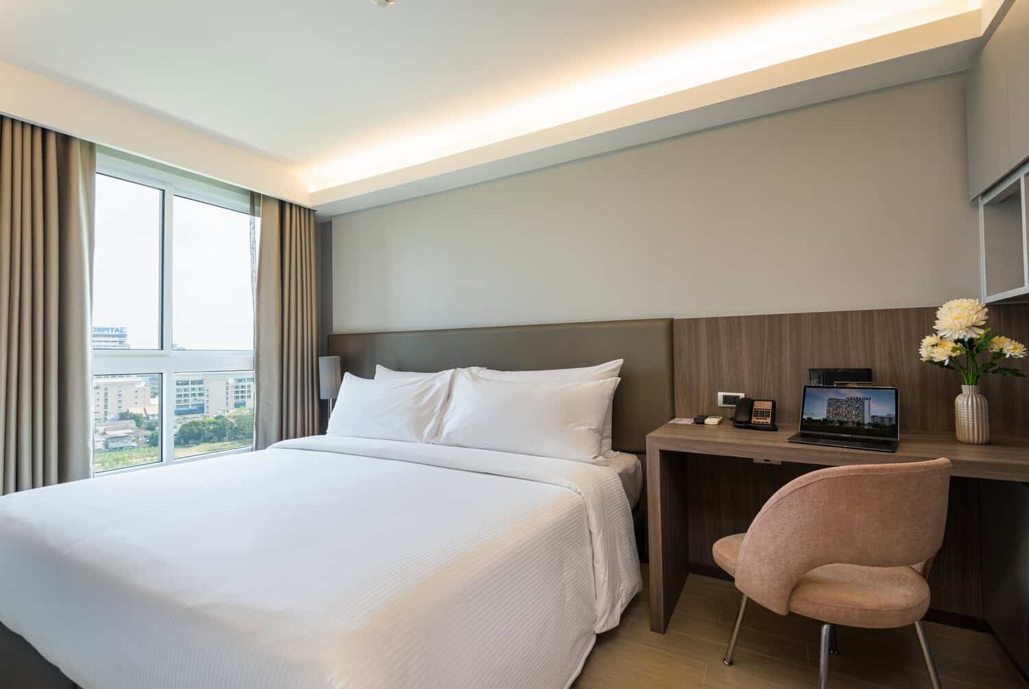 A one bedroom suite at Maitria Hotel Rama 9 
